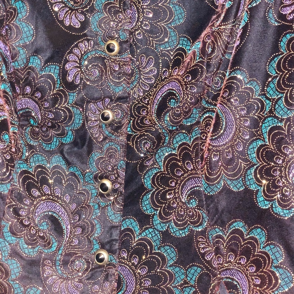 vintage Nahnah floral blazer size 14w - Picture 3 of 6